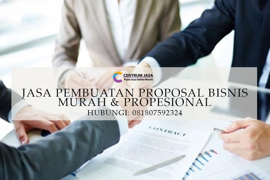 JASA PEMBUATAN PROPOSAL BISNIS