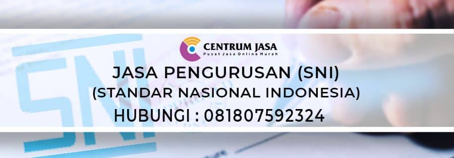 JASA PENGURUSAN SNI