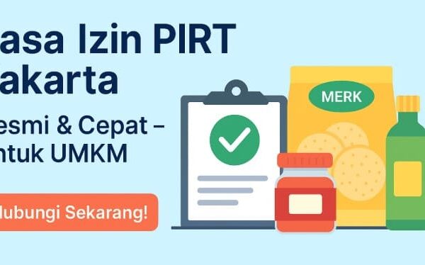 Jasa Izin PIRT Jakarta