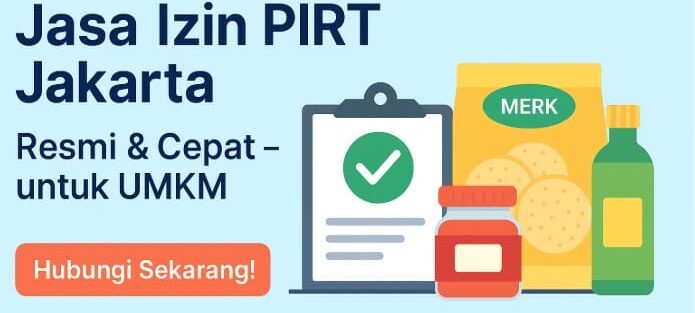 Jasa Izin PIRT Jakarta