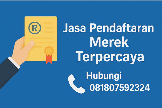 JASA PENDAFTARAN MEREK TERPERCAYA