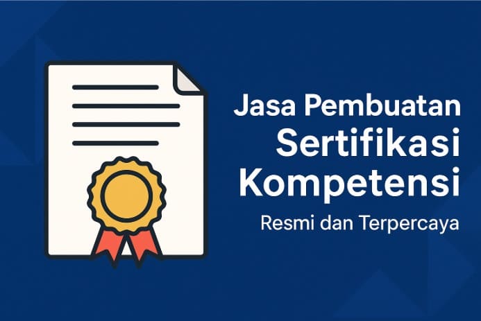 Jasa Pembuatan Sertifikasi Kompotensi